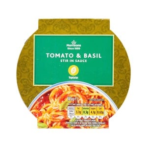 Morrisons Tomato & Basil Stir In Sauce 155g
