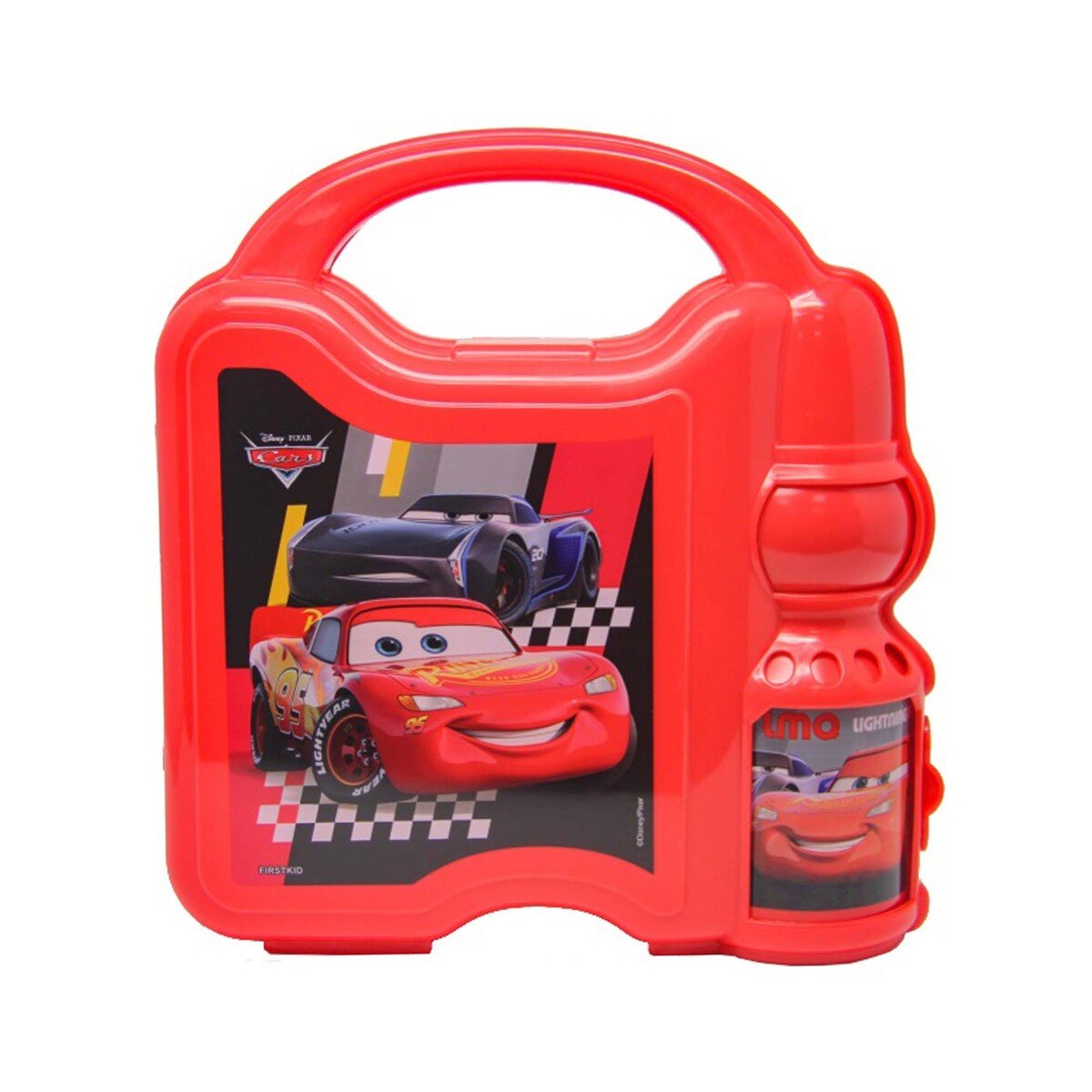 Buy Cars Lightning McQueen Lunch Box & Water Bottle Combo Set