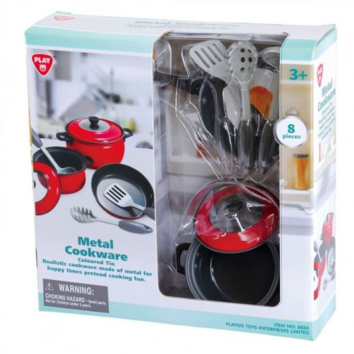 Playgo Metal Cookware Set 6836