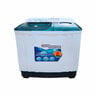 Super General Top Load Twin-Tub Semi-Automatic Washing Machine, 10 kg, White/Blue, SGW105