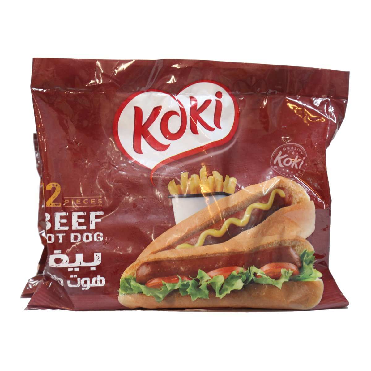 Koki Beef Hot Dog 12 pcs