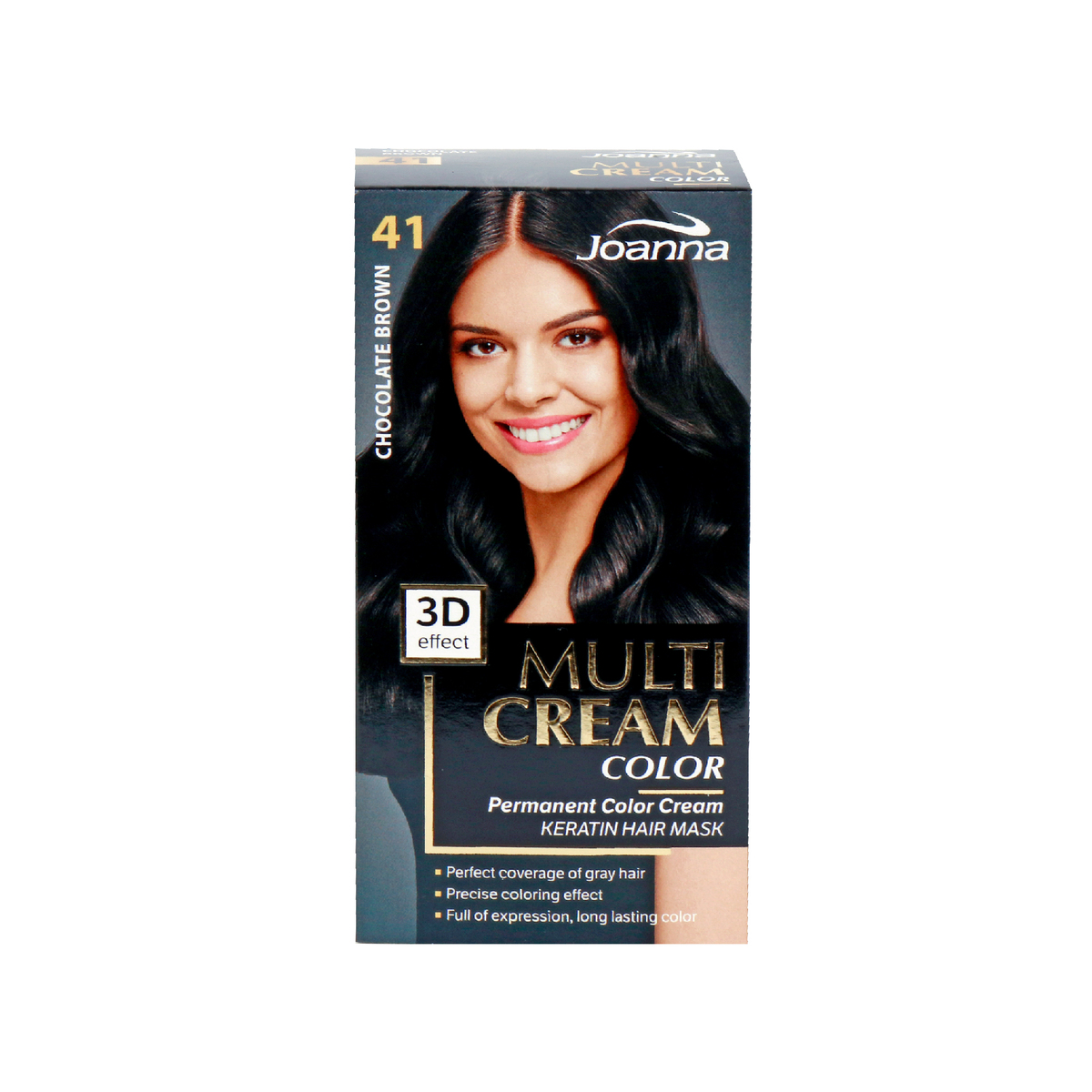 Joanna Permanent Hair Color Cream 41 Chocolate Brown 1pkt Online at ...