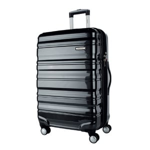 ريكاردو بيدمونت حقيبة سفر صلبة 4 عجلات، 21 بوصة، أسود، 21016