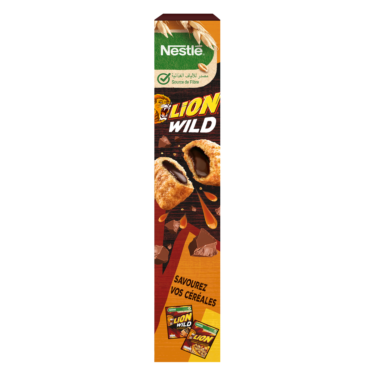 Lion Nestlé - Céréales Lion Wild croustillantes caramel & chocolat -  Supermarchés Match