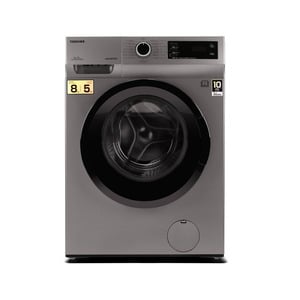 Toshiba Front Load Washer and Dryer,  8/5 kg, 1400 RPM, Silver, TWD-BK90S2A(SK)