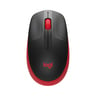 Logitech Wireless Mouse M190 Red