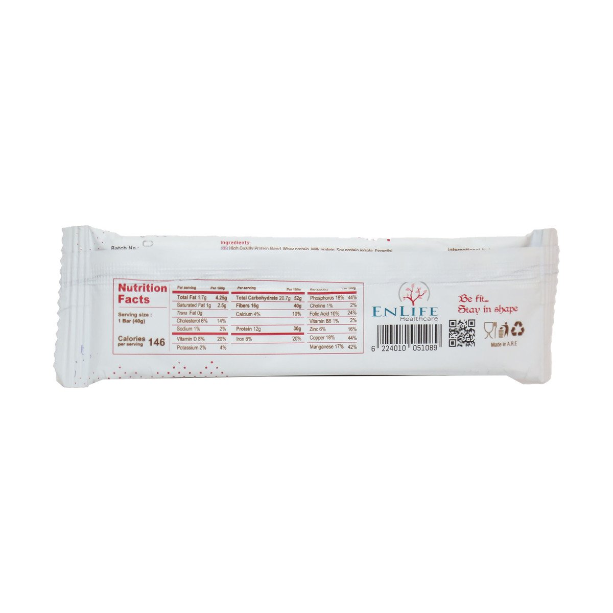 Bar Whey Protein Bar Diet Friendly Coconut 40 g