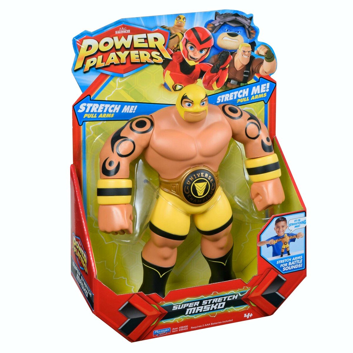 Power Players Deluxe Figure Assortment - Super Stretch Masko : Buy
