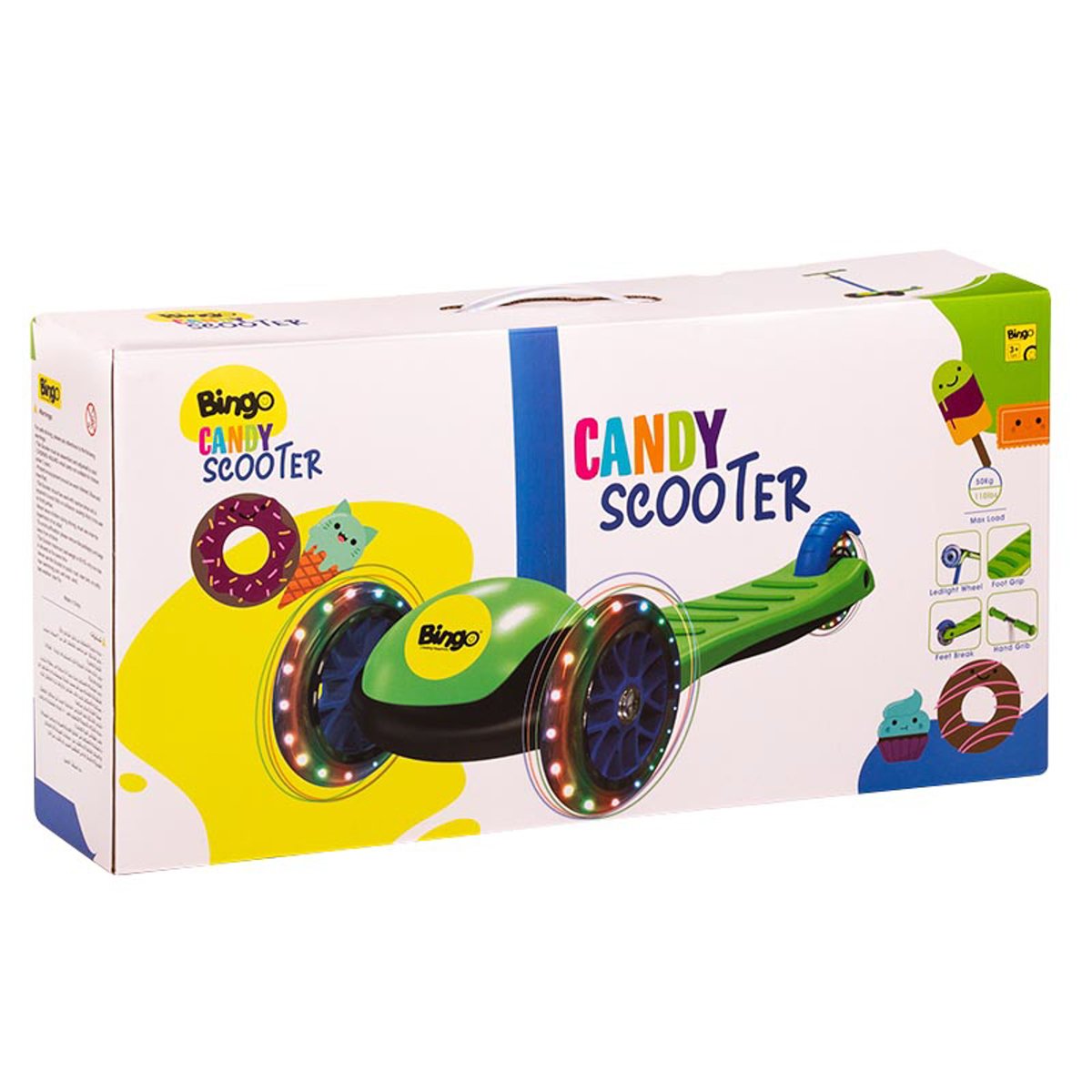 Bingo Candy Scooter Green ZB-0292