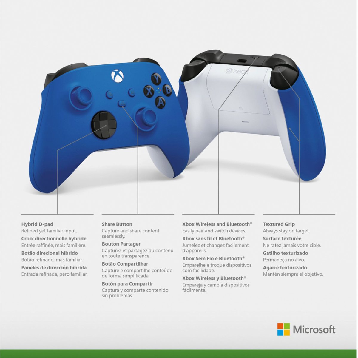 Microsoft Xbox Series X,S  Wireless Controller Blue