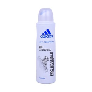 Adidas Deo Spray Anti-Perspirant Pro Invisible For Women 150 ml