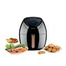 Kenwood Air Fryer 5.5 Litre, only 1 oil spoon, HFP50, Touch Screen Display, Black/ Rose Gold, 1 Years Warranty 