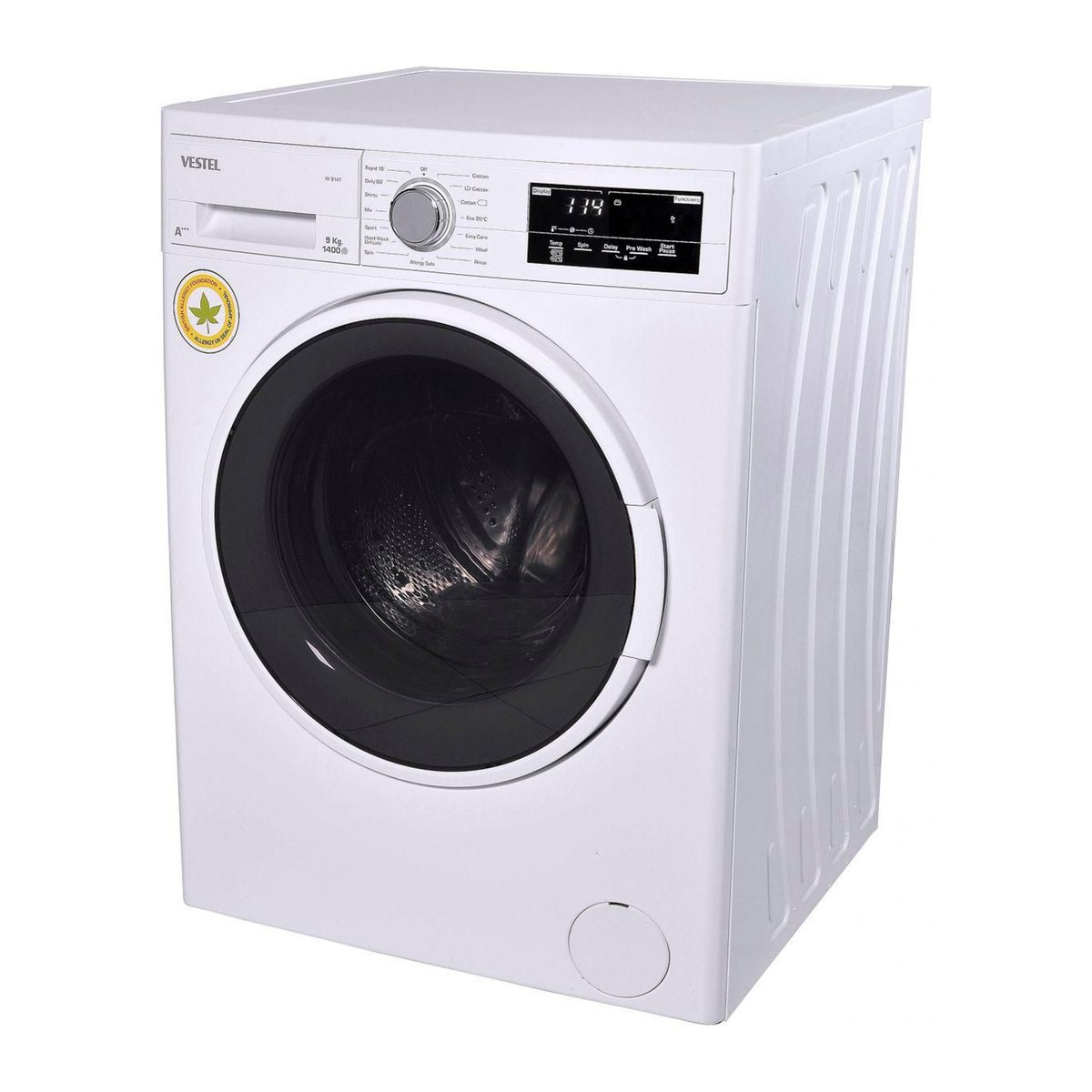 Vestel Front Load Washing Machine W914T 9Kg