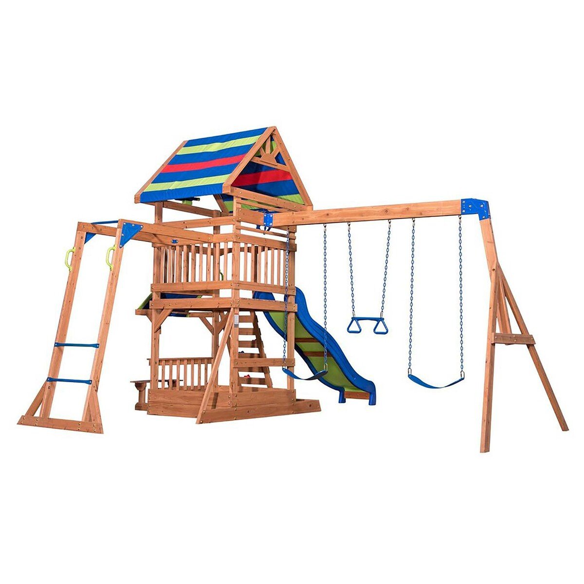 Backyard Discovery Northbrook Wooden Swing Set 1808034