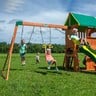 Backyard Discovery Somerset Wooden Swing Set 65012