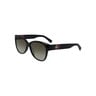 Longchamp Women's Sunglass 635S56 Modified Rectangle Black