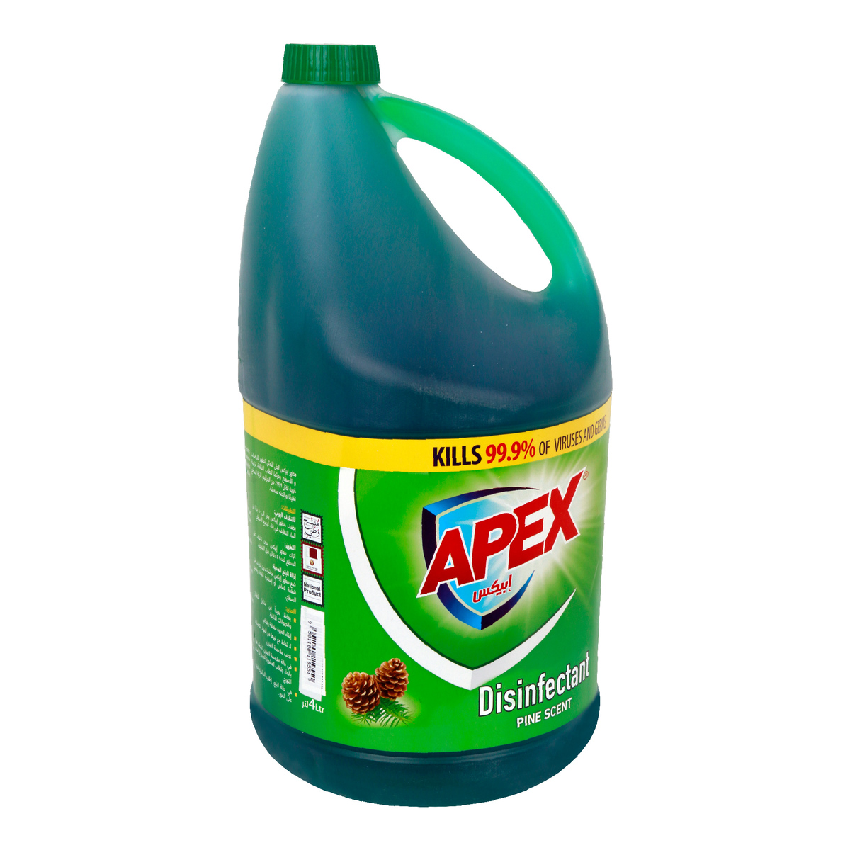 Apex Disinfectant Pine Scent 4 Litre