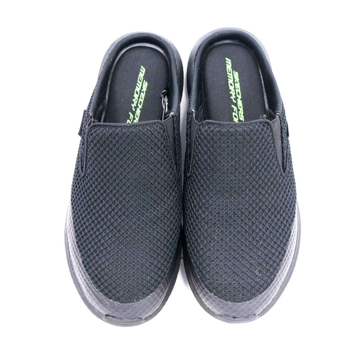 Surtido Ambigüedad taquigrafía Skechers Men's Half-Shoes 999886-Black 45 Online at Best Price | Special  Ofr.Footwear | Lulu KSA