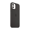 iPhone 12 , 12 Pro Silicone Case with MagSafe - Black