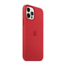 iPhone 12 , 12 Pro Silicone Case with MagSafe - (PRODUCT)RED