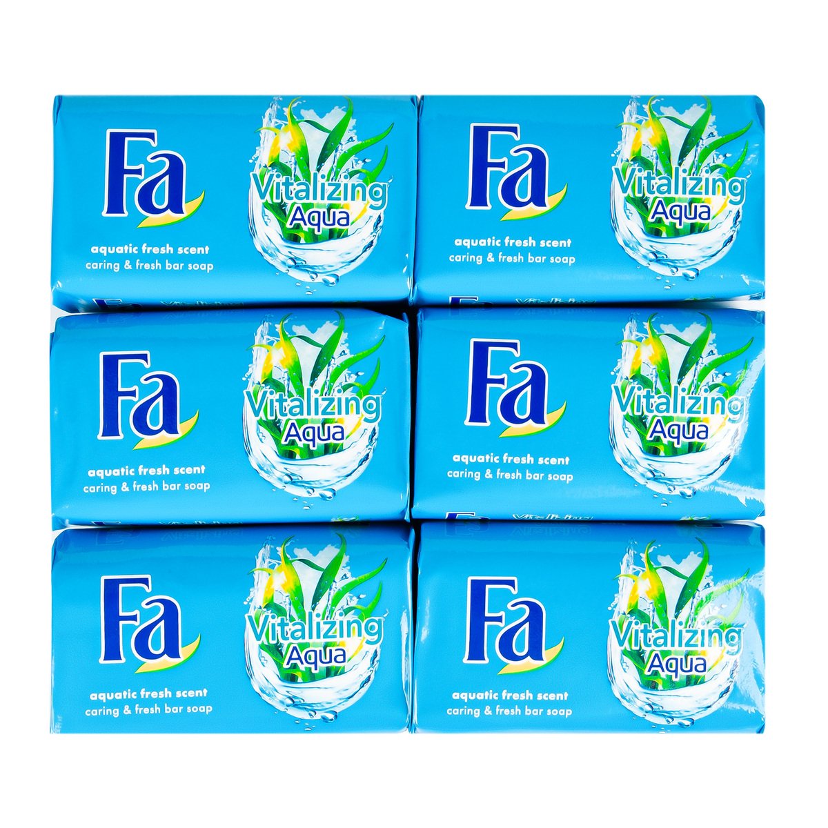 Fa Bar Soap Vitalizing Aqua 6 x 125 g