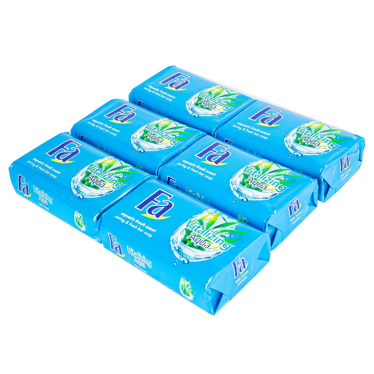 Fa Bar Soap Vitalizing Aqua 6 x 125 g