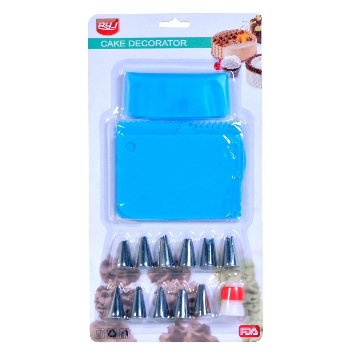 Top Line Cake Decorator Y182351 Assorted