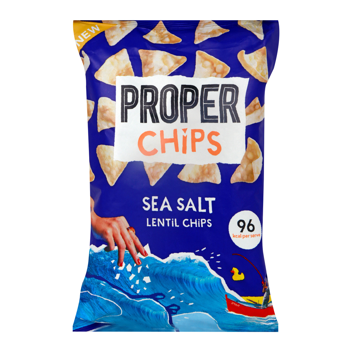 Proper Lentil Chips Sea Salt 85 g