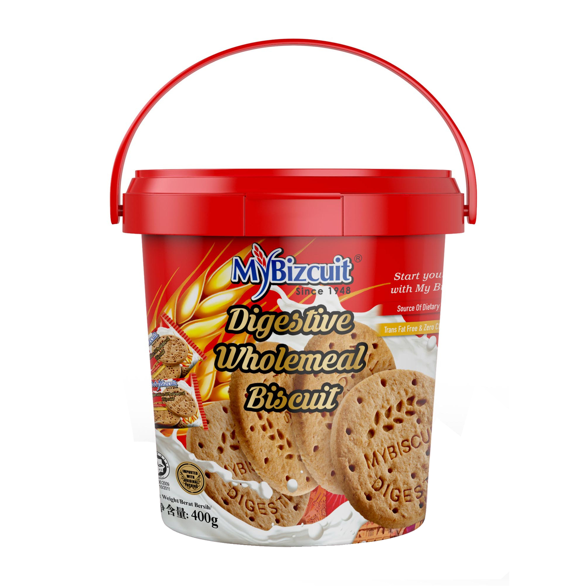 My Bizcuit Digestive Wholemeal Biscuit 400 g