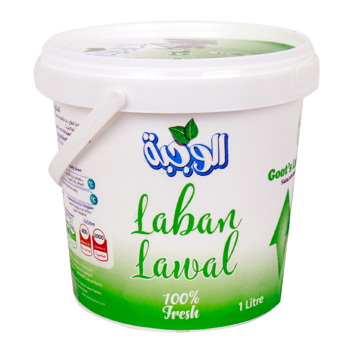 Al Wajba Goat's Laban Shaked With Butter 1 Litre