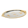 Chefline Stainless Steel Oval Tray SG592 36 x 25cm Medium