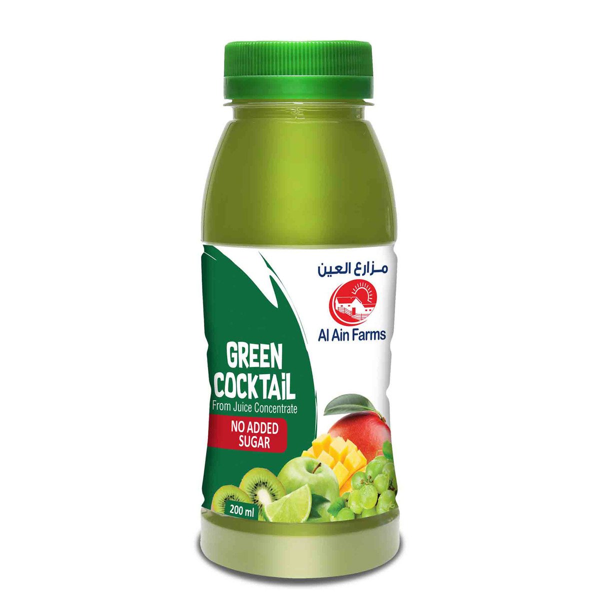 Al Ain Green Cocktail Juice 200 ml