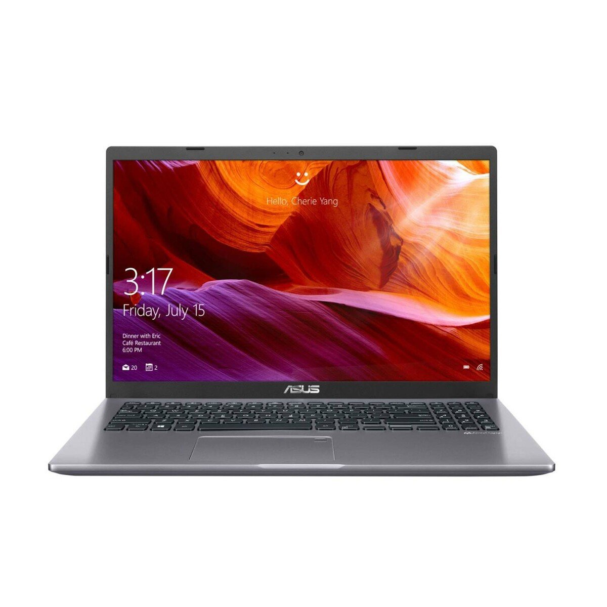 Asus X509UA-BR112T  Notebook,15,6",Core i3-7020U, 4 GB RAM, 256 GB SSD,windows 10, Grey