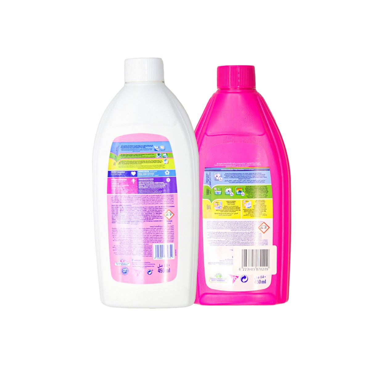 Vanish Stain Remover Liquid Pink 450 ml + White 450 ml