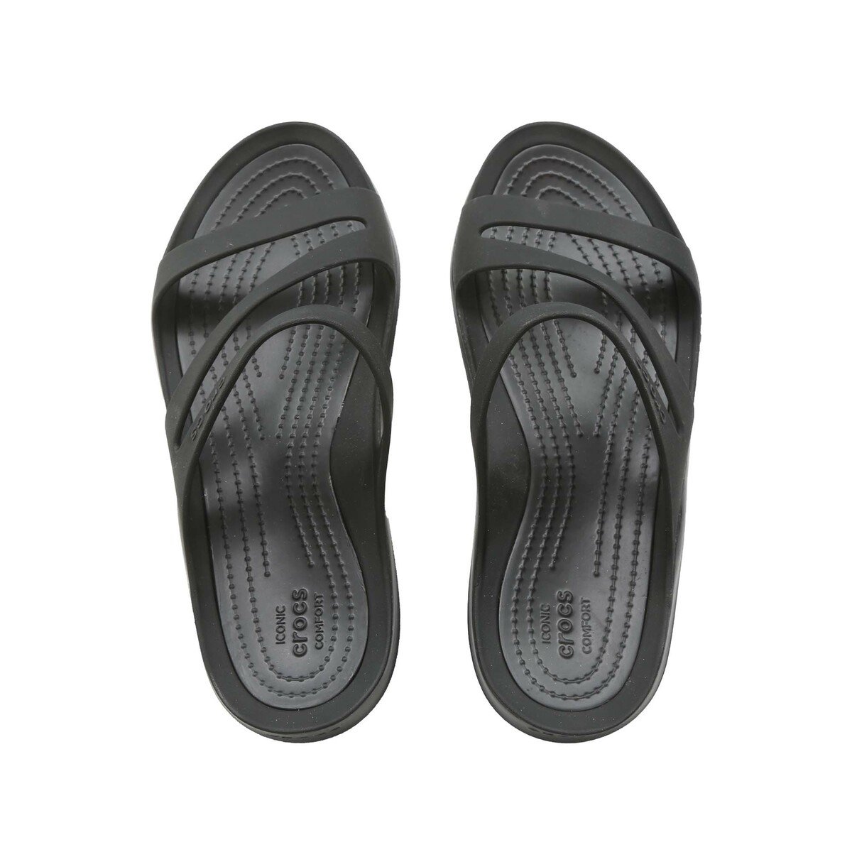 Crocs Women's FlipFlop 203998-060 Black, 39-40 Online at Best Price ...