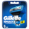 Gillette Mach3 Turbo Men's Razor Blade Refills 6 pcs