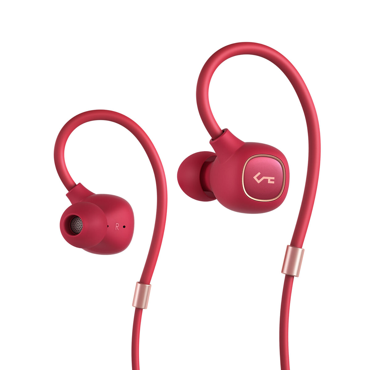 Aukey EP-B80 Hybrid Dual-Driver Wireless Earbuds Red(AKY-SHS-EPB80-RED)