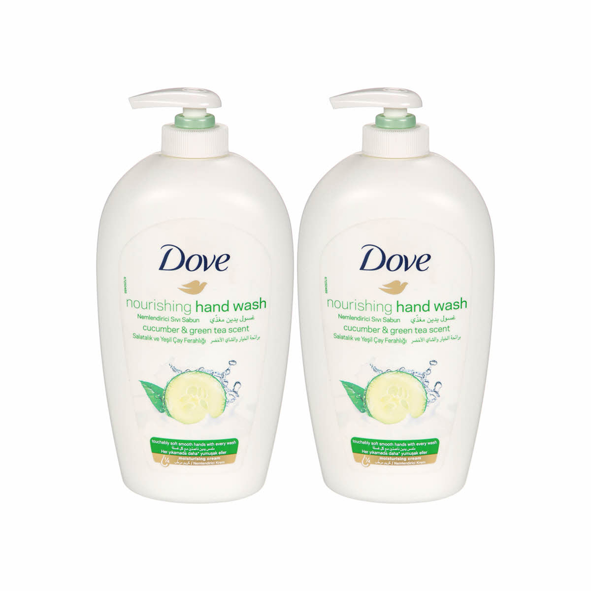 Dove Hand Wash Cucumber & Green Tea Value Pack 2 x 500 ml