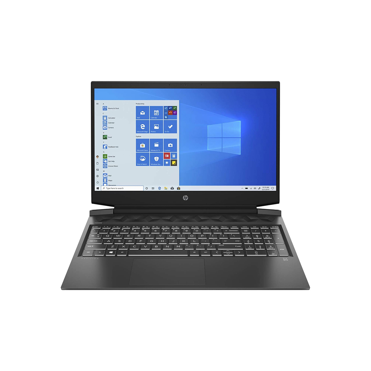 HP Pavilion Gaming Laptop 16-A0012NE Intel Core i7,16GB RAM,256GB SSD,1TB HDD,6GB NVIDIA GeForce GTX 10660Ti,16" FHD,Windows 10