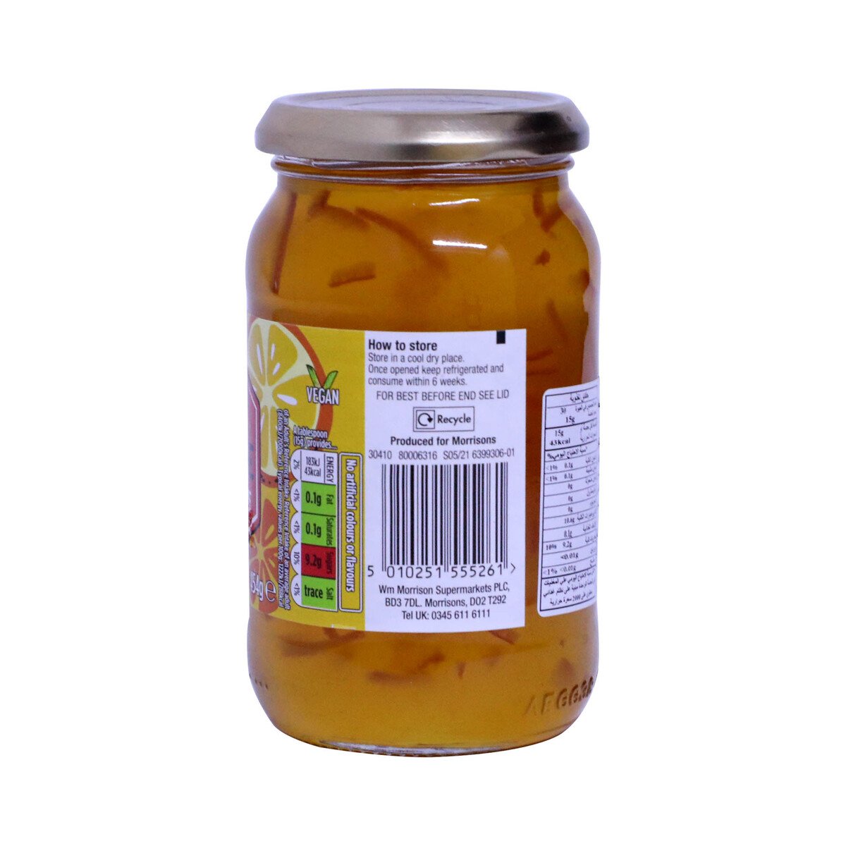 Morrisons Fine Cut Orange Marmalade 454 g