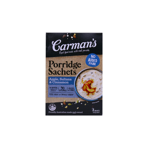 Carman's Apple, Sultana & Cinnamon Porridge Sachets 320g