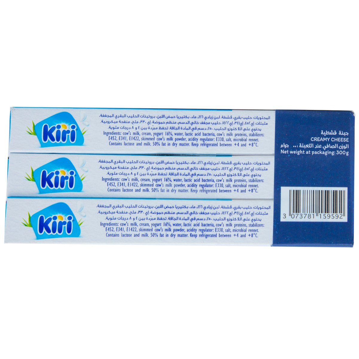 Kiri Greek Style Creamy Cheese 3 x 100 g