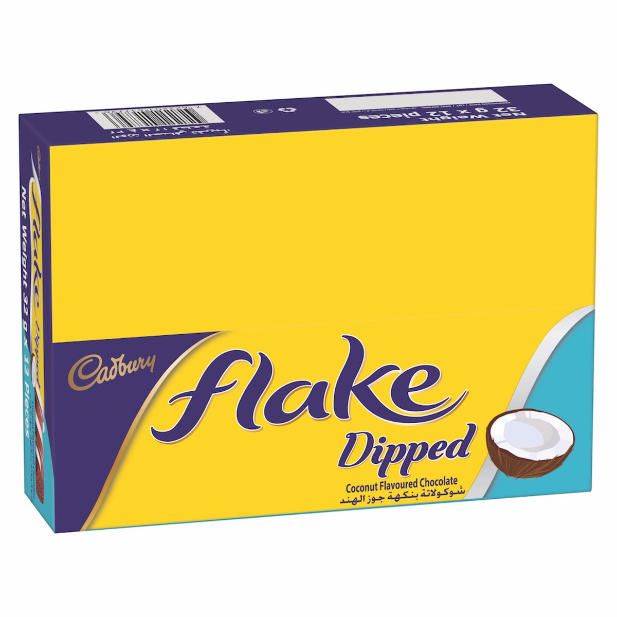 Cadbury Flake Coconut Flavoured Milk Chocolate 12 x 32 g