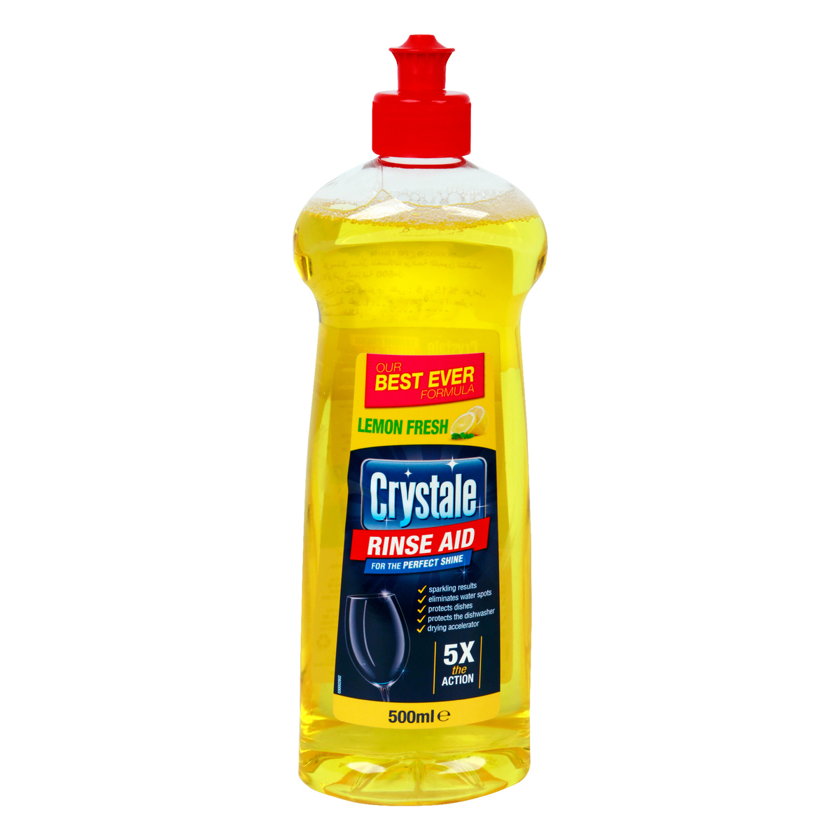 Crystale Rinse Aid Lemon Fresh 500 ml