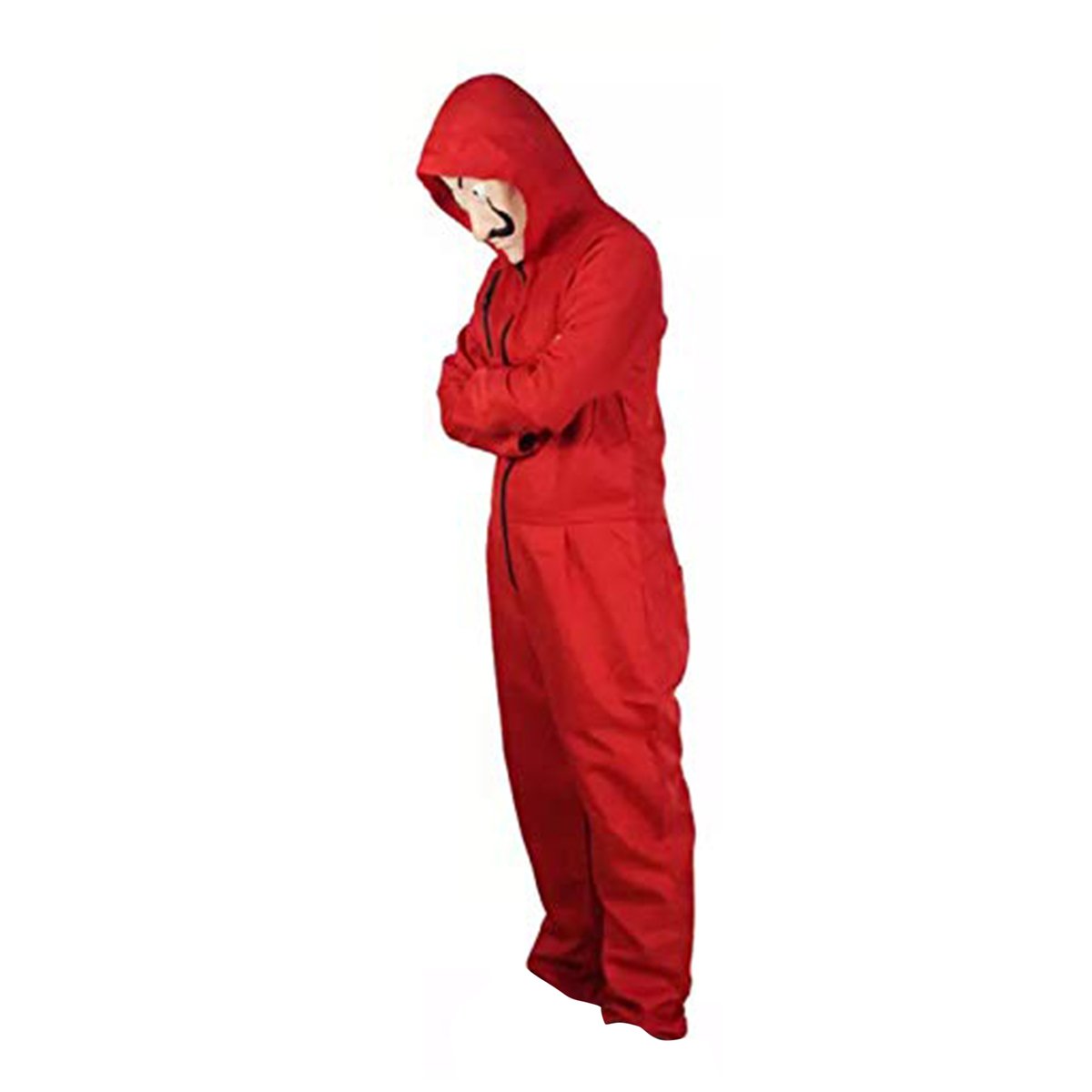 Unisex La Casa de Papel Costume Money Heist Jumpsuit Overall and Dali ...