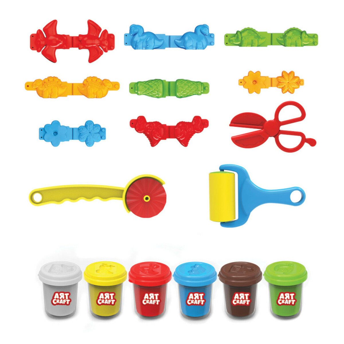 Dede Dinasours Dough Set 03361