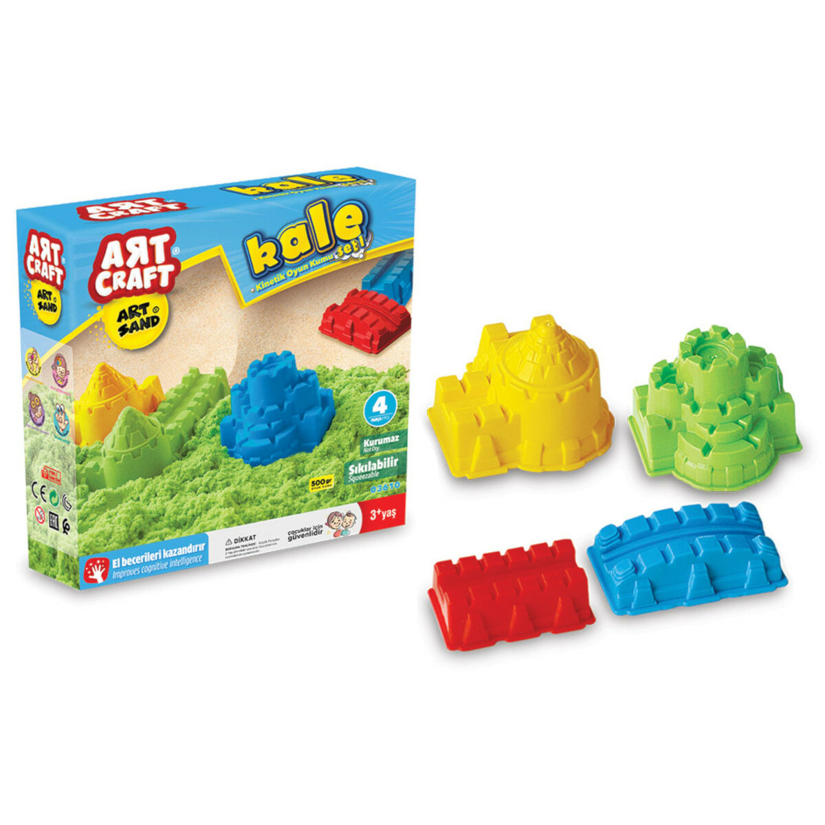 Dede Modeling Play Sand Set 03610