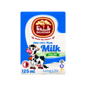 Baladna UHT Fresh Milk Full Fat 125 ml