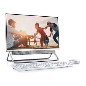 Dell All-in-One Desktop-5400-INS-6500-SLV-Core i5-1135G7,8GB RAM,1TB HDD,256 GB SSD,23.8