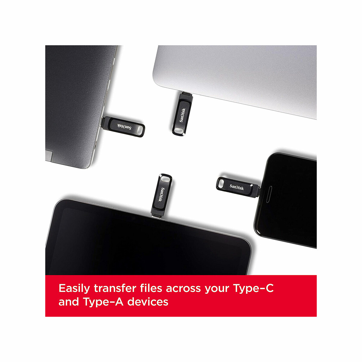 SANDISK TypeC Dual Flash Drive SDDDC3-G46 512GB